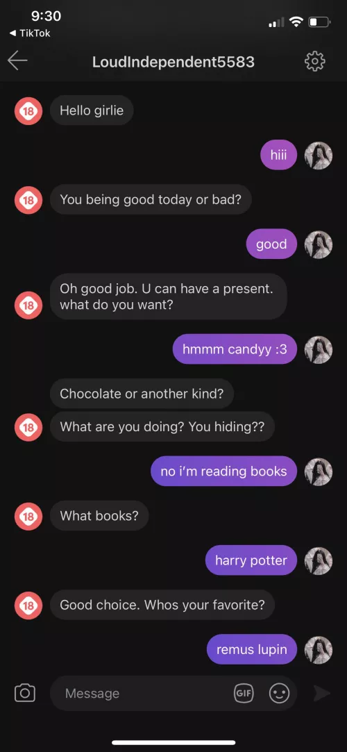 part two of the chats, this is what was said right at the beginning. as you can see we don’t know each other and there was nothing sexual.