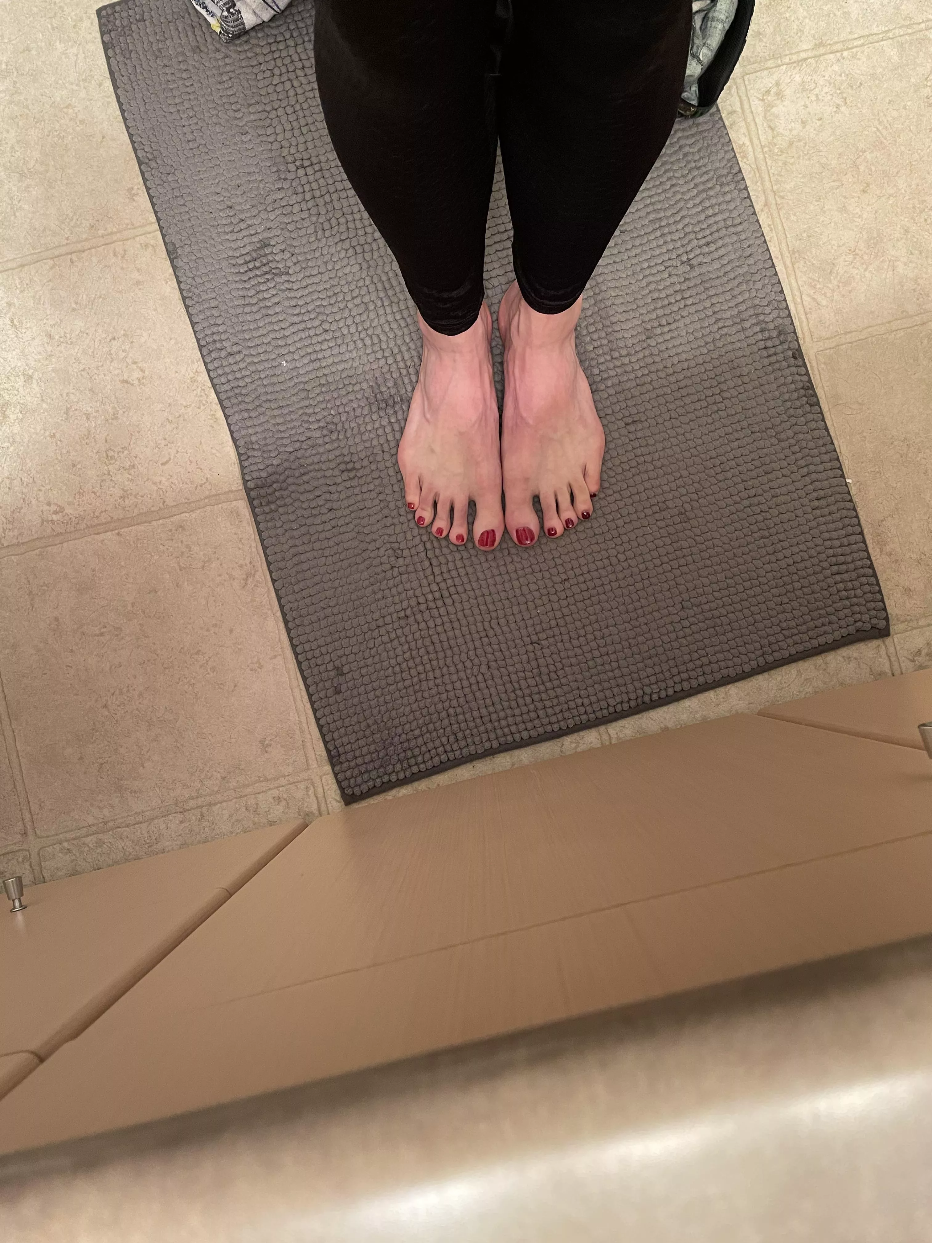 Pedi is Fresher than wet paint! Ok I lied, it’s dry. Lol