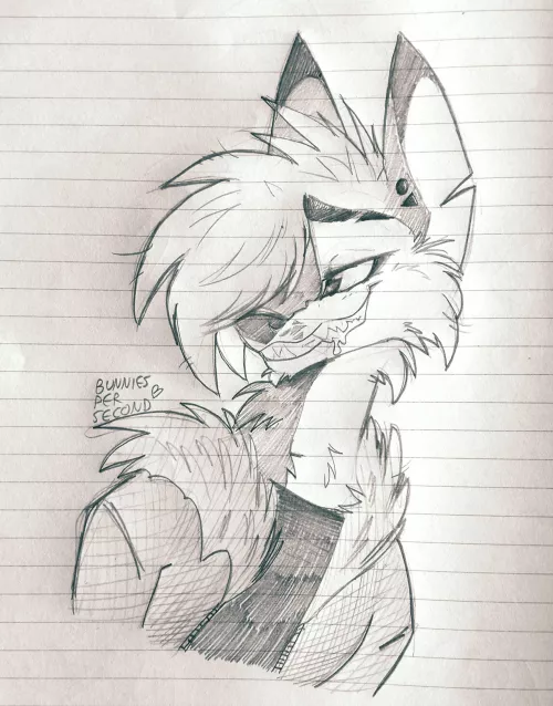 pencil sketch fursona commissions! 20 usd (unlimited slots :3)