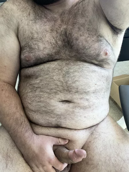 Perks of working from home? Working naked! Perks of working from home? Working naked!