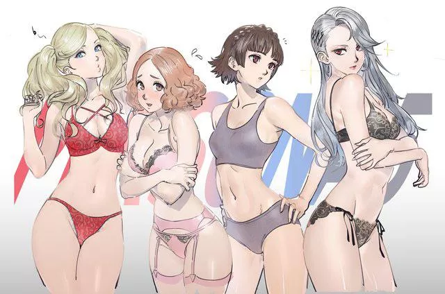 Persona 5 ladies. Persona 5 ladies.