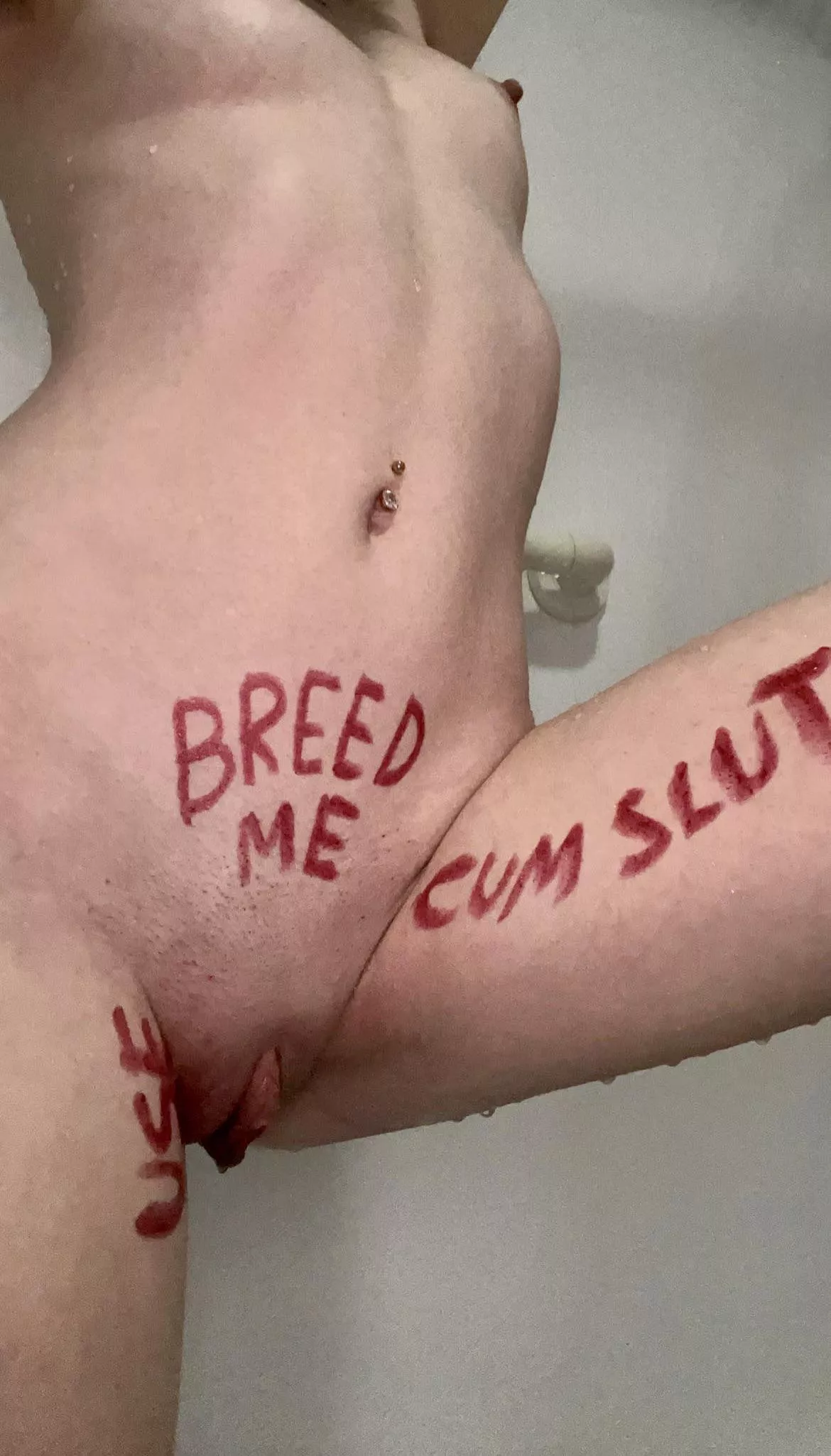 Petite little pet who’s desperate to be pumped full of cum.