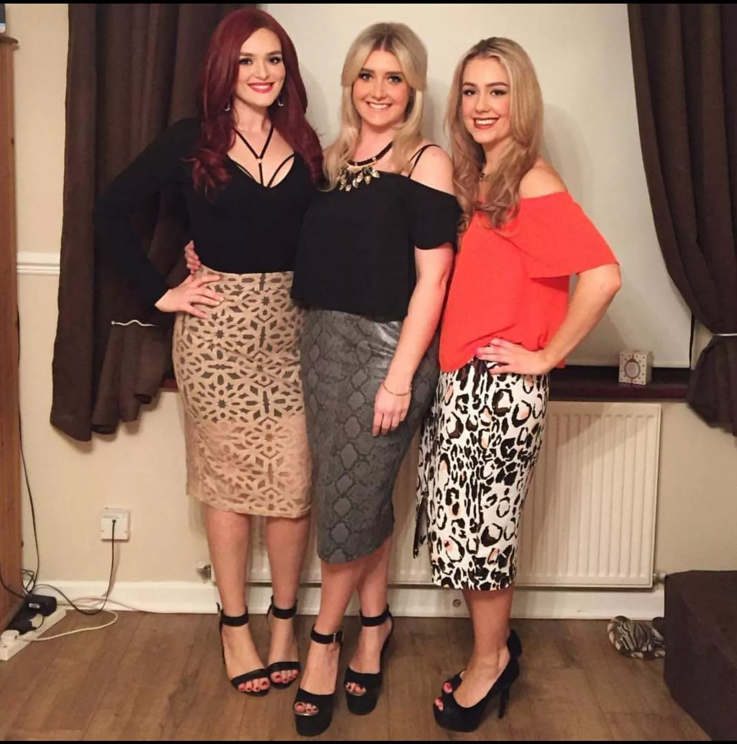 Pick one and say where your going to shoot your load on her