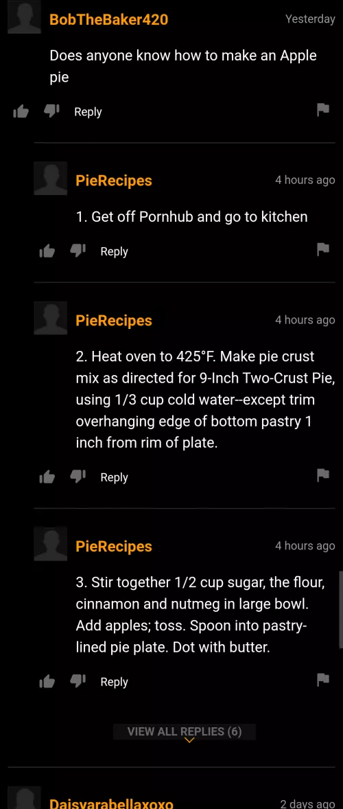 Pie please! 🥧