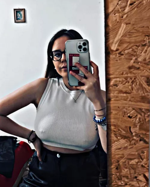 Pierced & braless