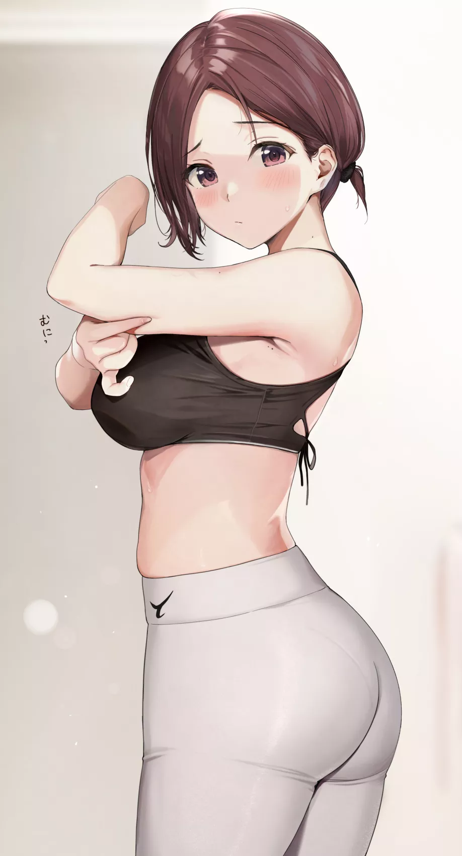 Pinching her Arm Pinching her Arm