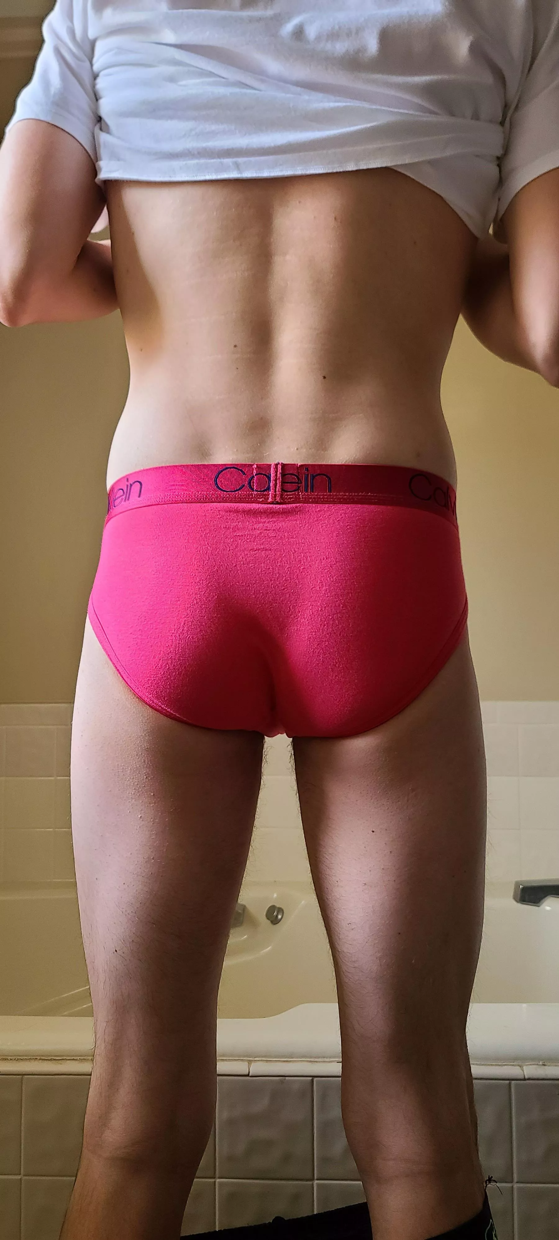 Pink briefs kind of day Pink briefs kind of day