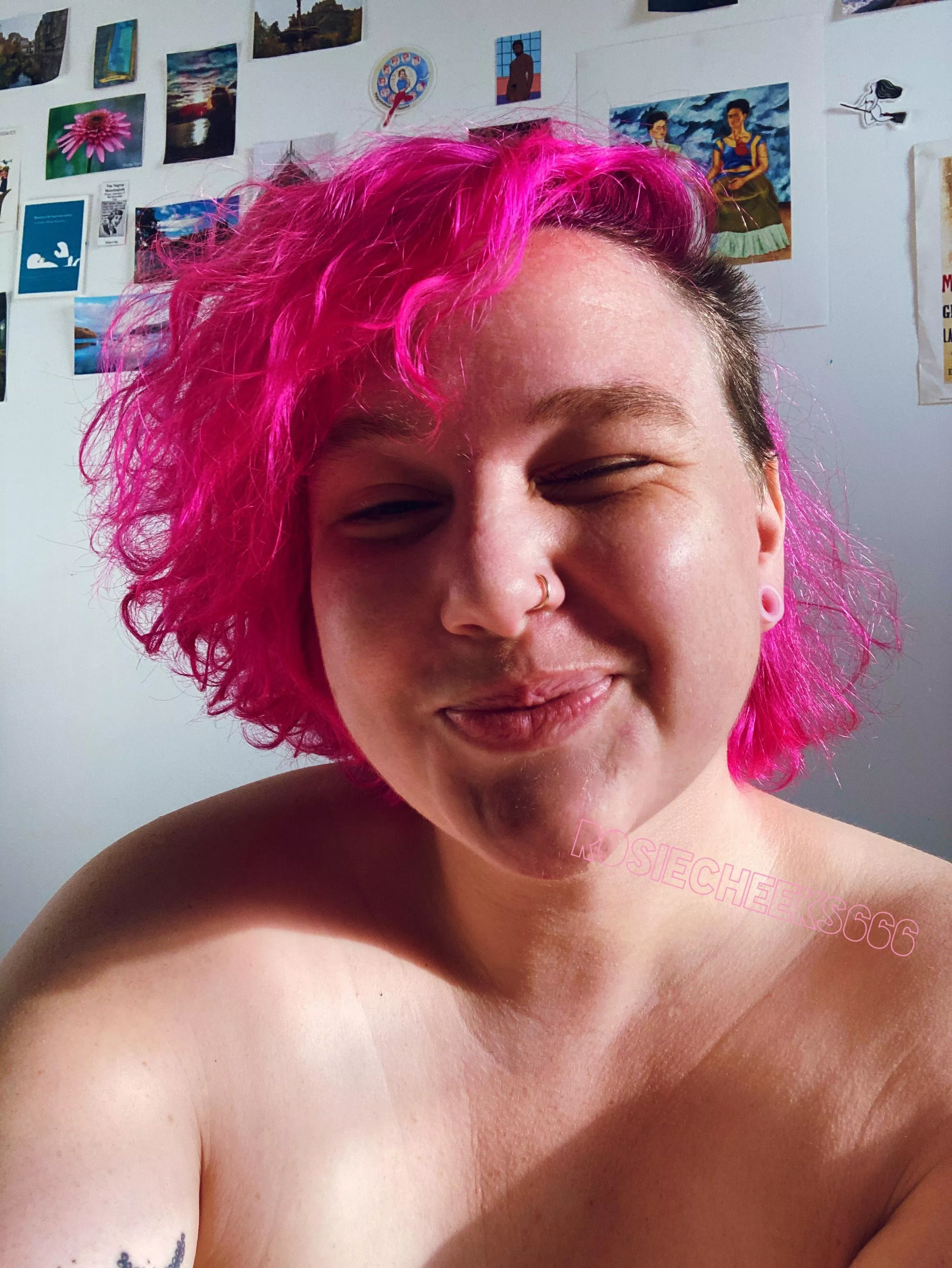 Pink curls Pink curls