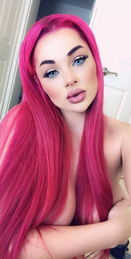 Pink Hair. 