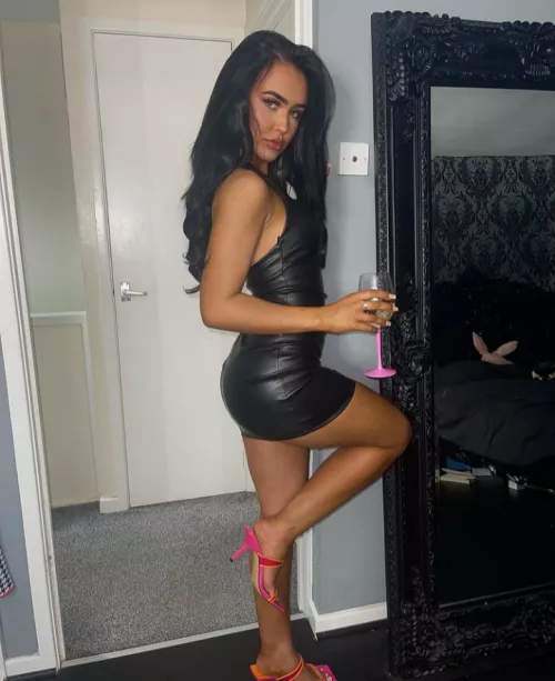 Pink heels