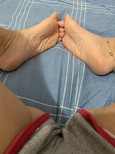 Pink soles