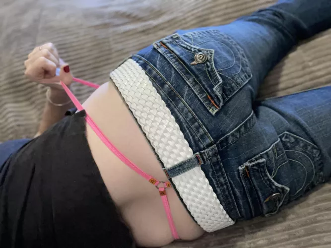 Pink thong Thursday