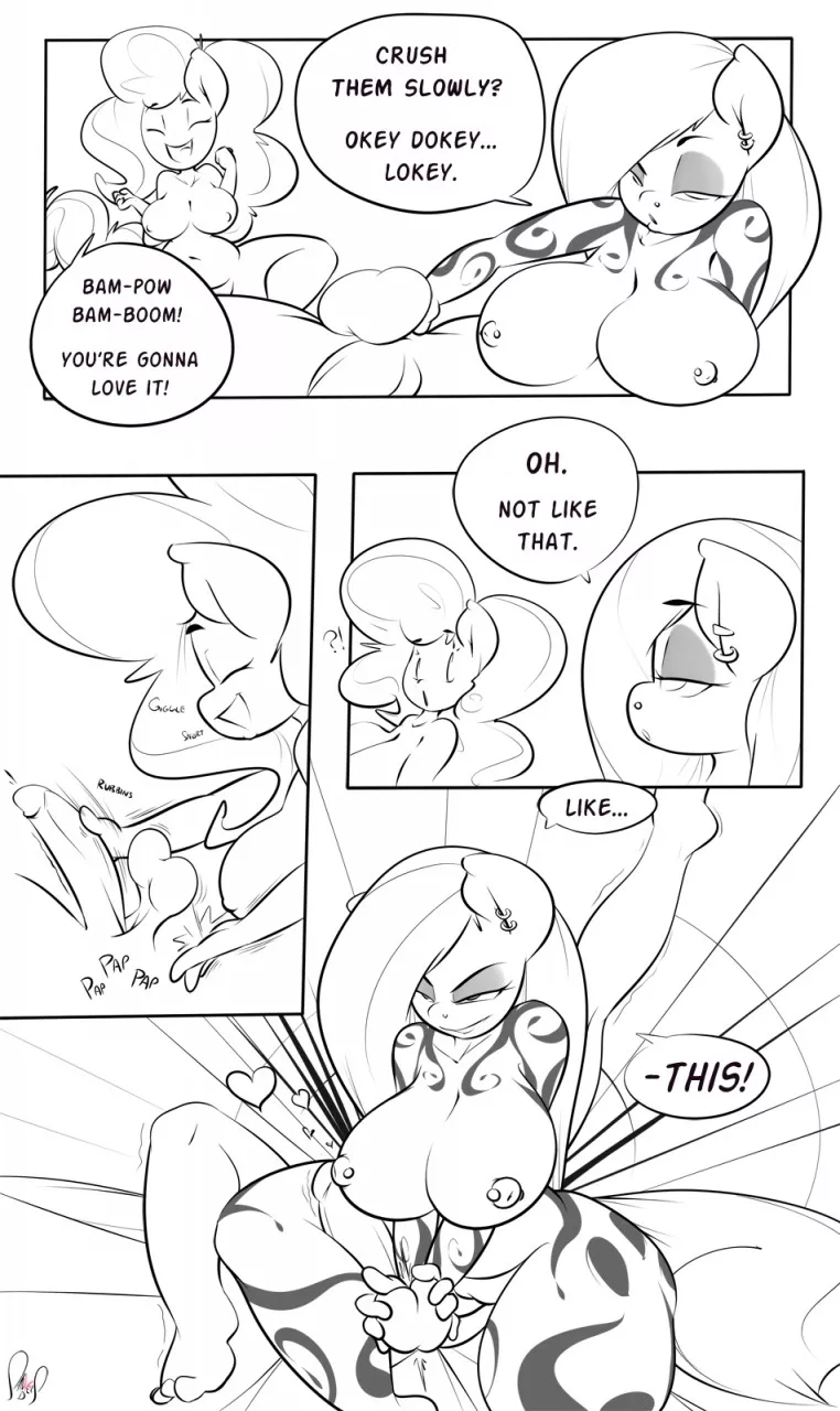 pinky and punky pie Ball crushing (Sanders)