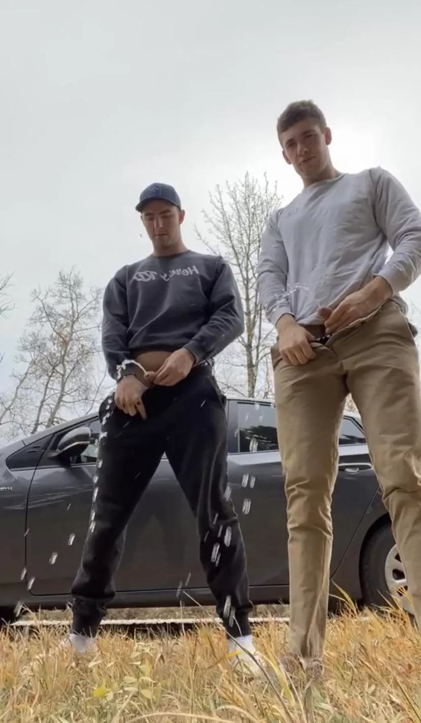 Pissing outside is the best Pissing outside is the best