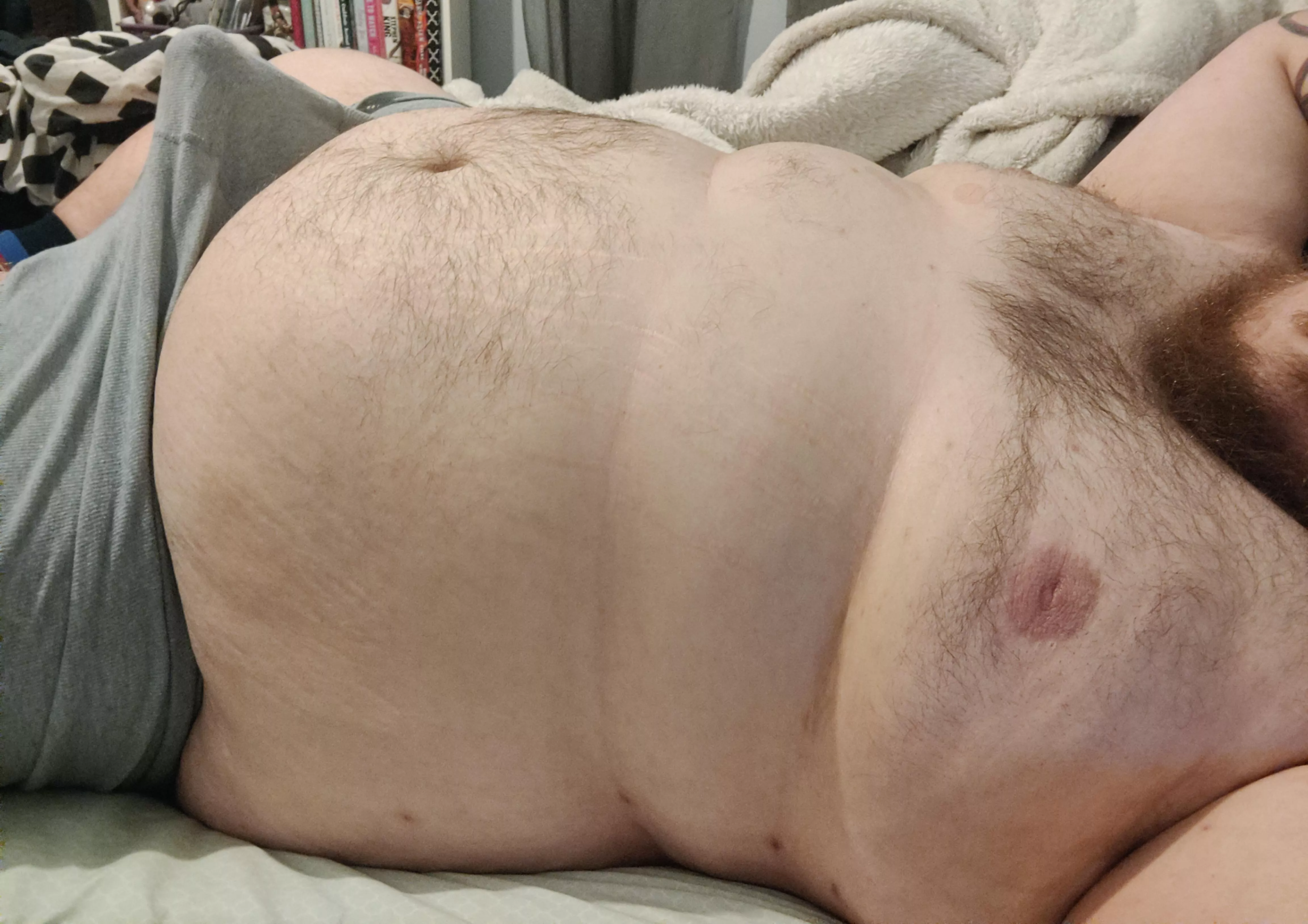 pitching a tent but we're not going camping