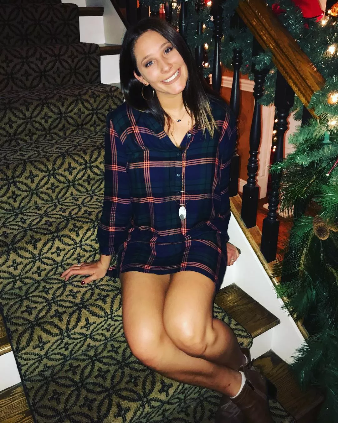 Plaid and Christmas Go Together