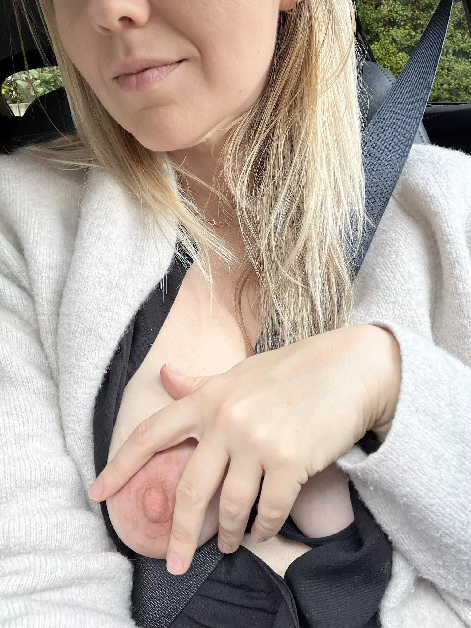 My Huge Nipples - Play with my huge nipples while I drive nudes : Nipples | NUDE-PICS.ORG