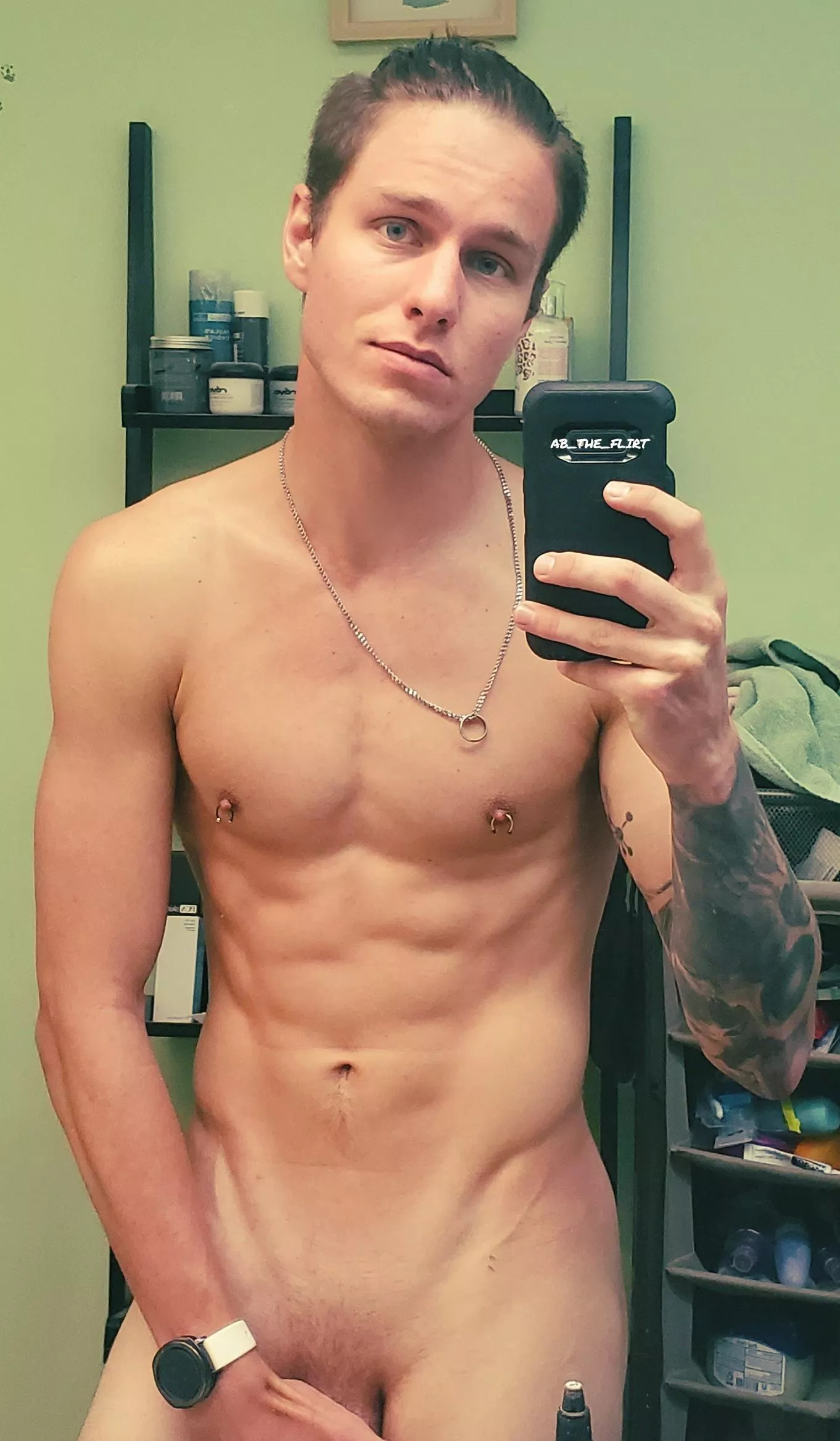 Play with my piercings right and I'll be yours