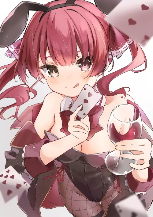 Playful Marine by @charlotte11037 [Hololive]