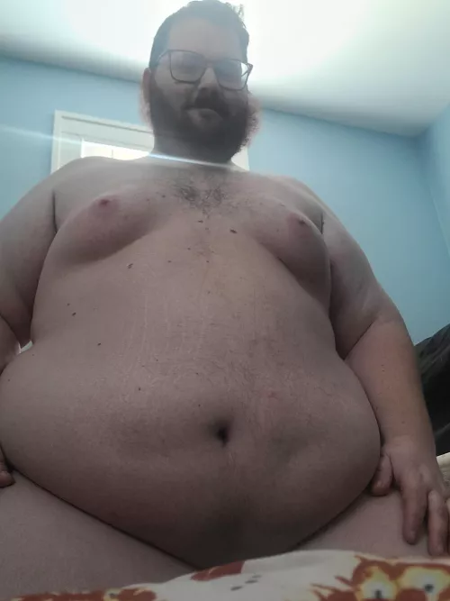 Playing hide the sausage.