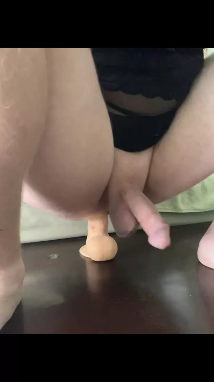 Playing with my dildo 🙈