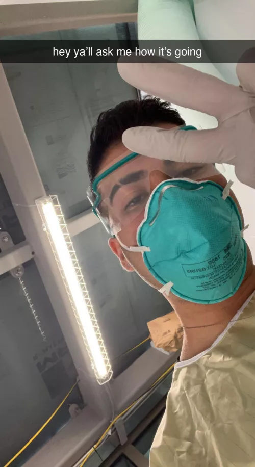 Please stay safe yaโll Iโm tired of swabbing boogers lmao Please stay safe yaโll Iโm tired of swabbing boogers lmao