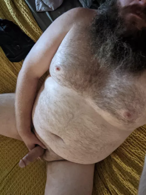 Plenty of room between my legs for a bear or two