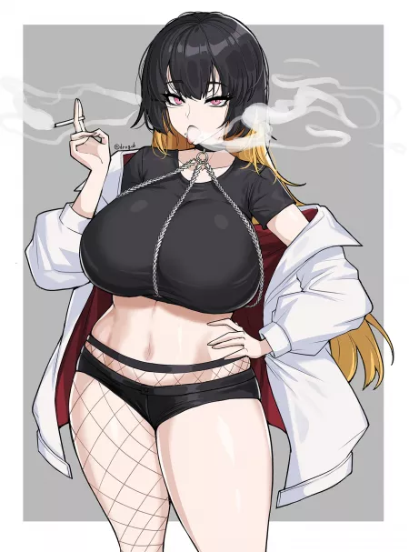 Plump goth thighs (drogop) Plump goth thighs (drogop)