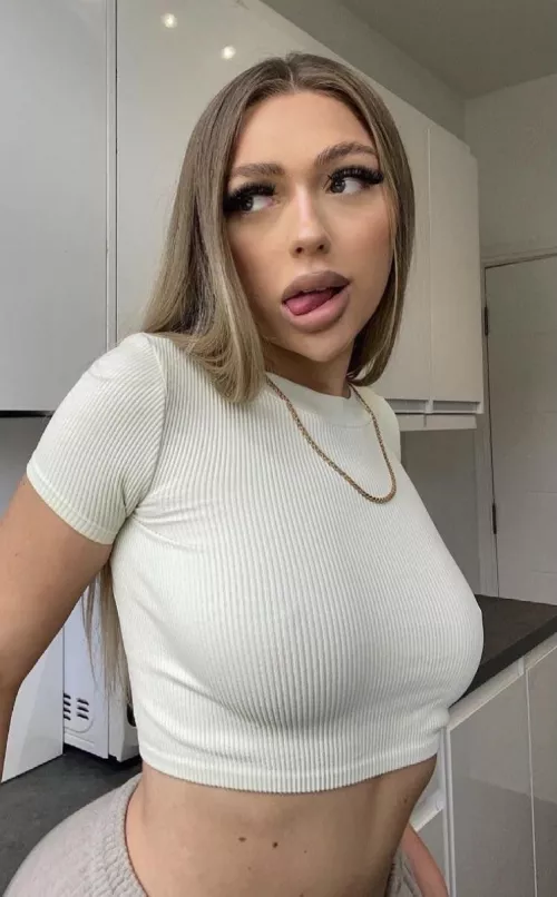Poking through