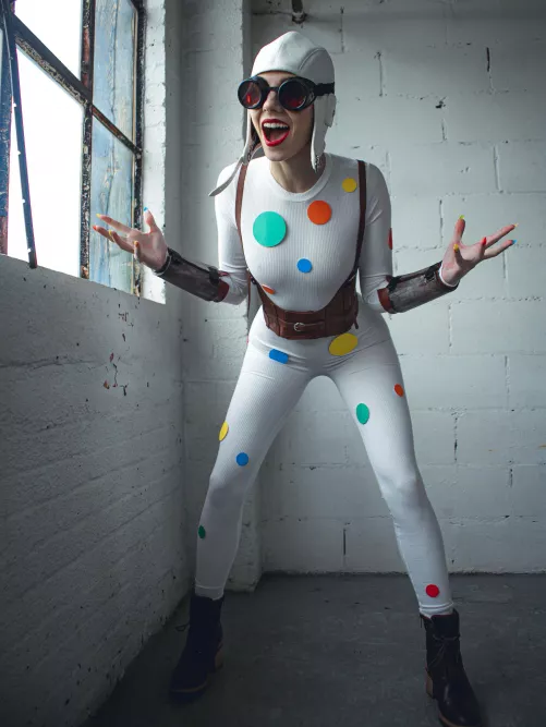 Polkadot Ma’am by ClarusDracarys (in honour of DC Fandome!!)