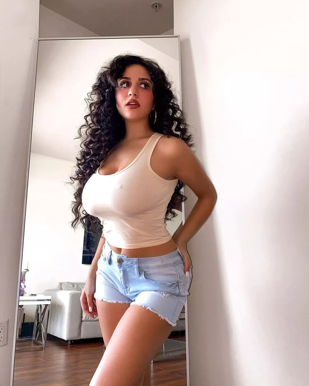 Ponsee in a tank top