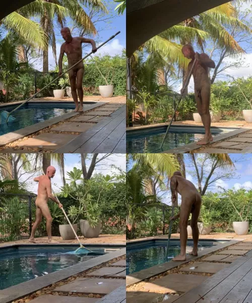 Pool boy.