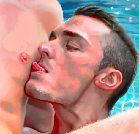 Pool party by Erosflexing, digital illustration Pool party by Erosflexing, digital illustration