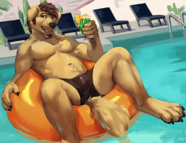 Pool party doggo (Juiceps) Pool party doggo (Juiceps)
