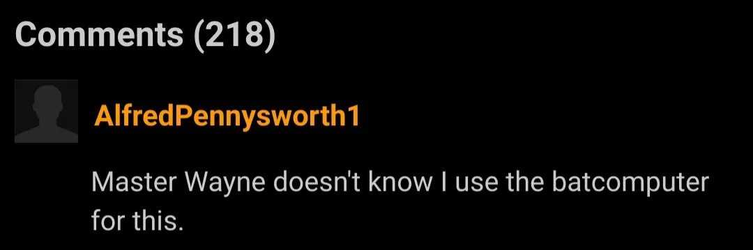 Poor naive Batman. Poor naive Batman.