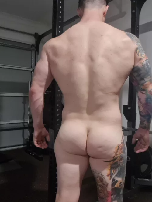 Post gym backshot
