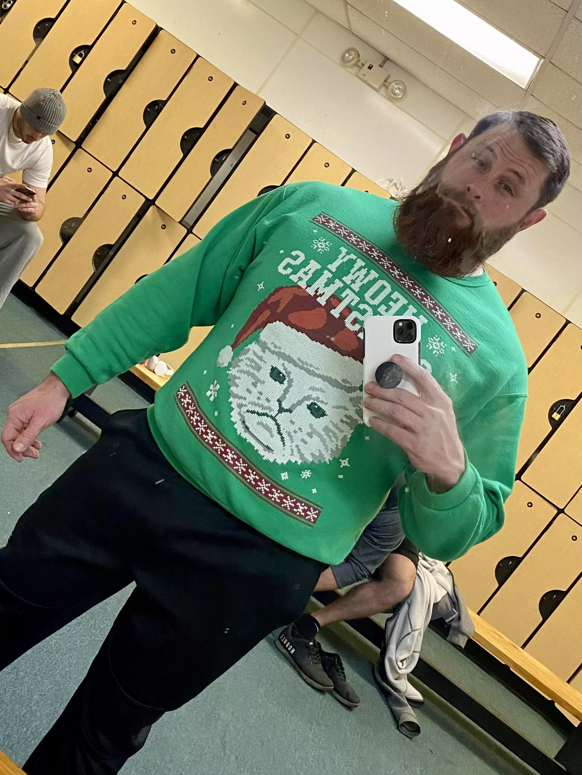 Post gym, dirty [M]irror selfie