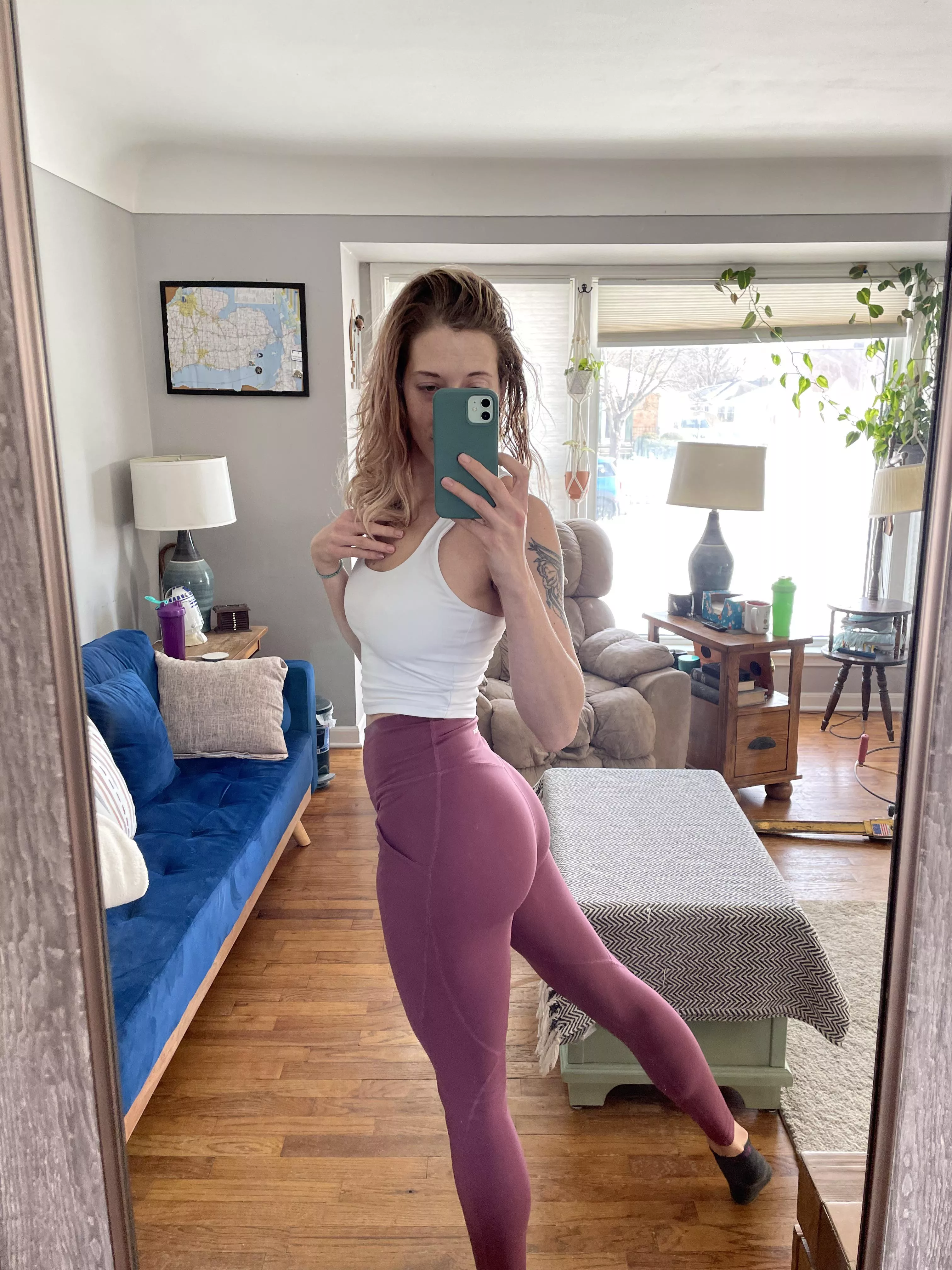 Post leg day at the gym