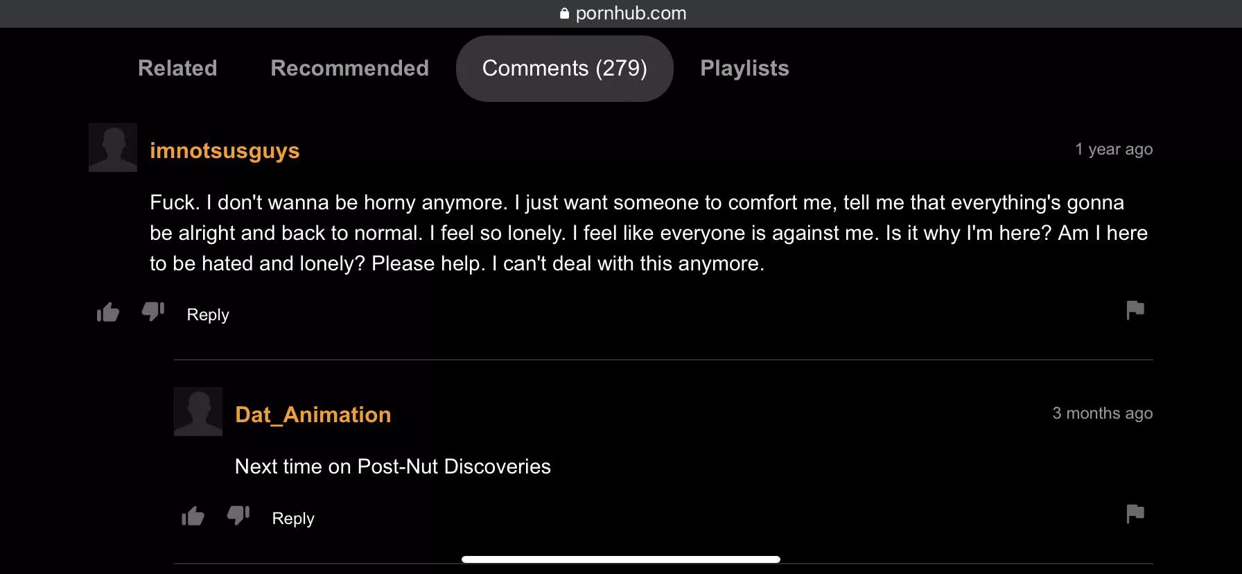 Post Nut Clarity