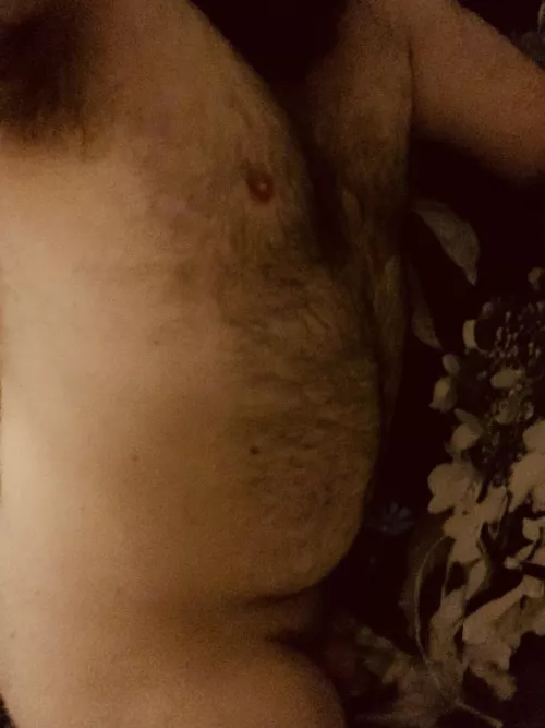 Post shower side on π