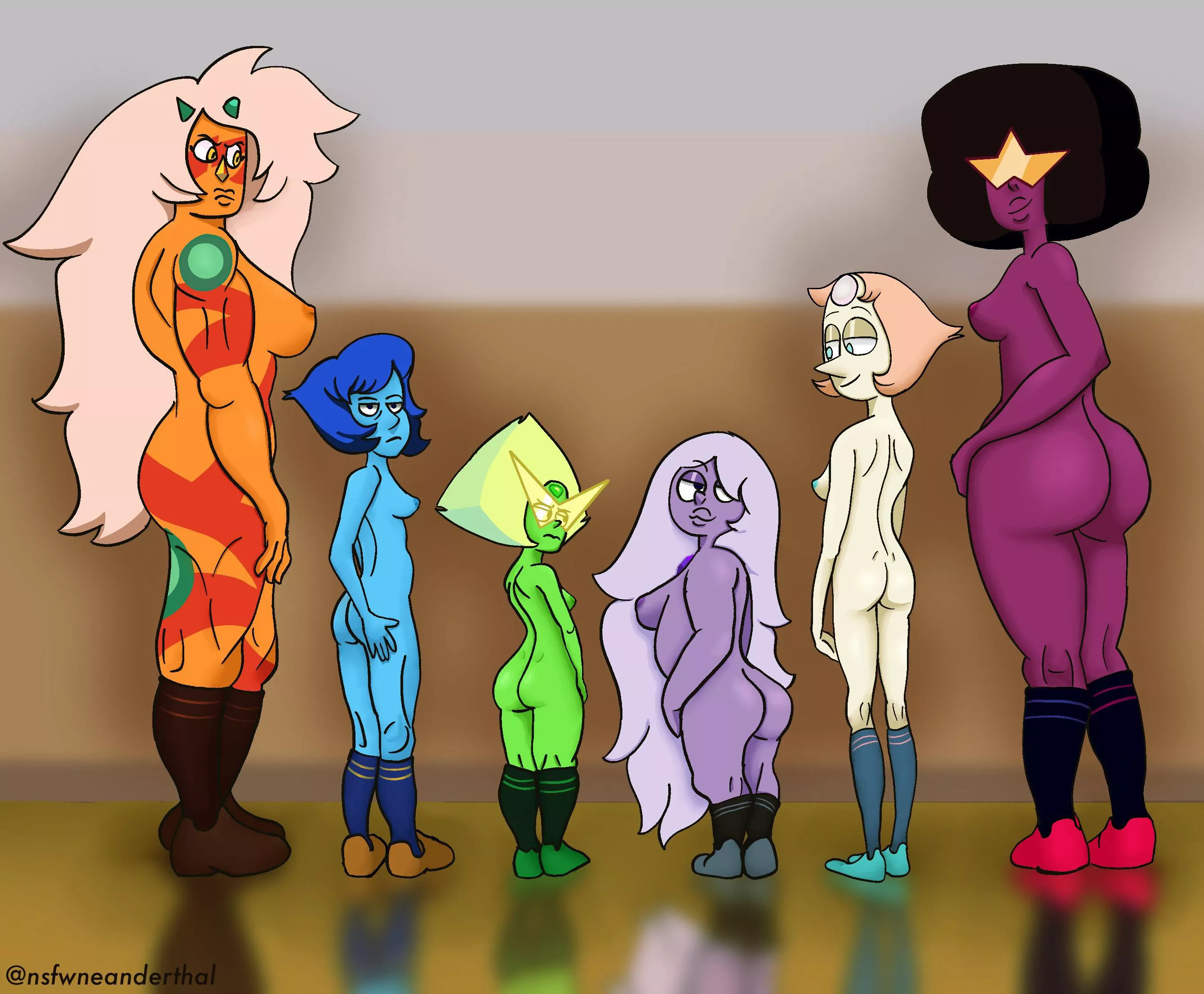 Post soccer match group photo