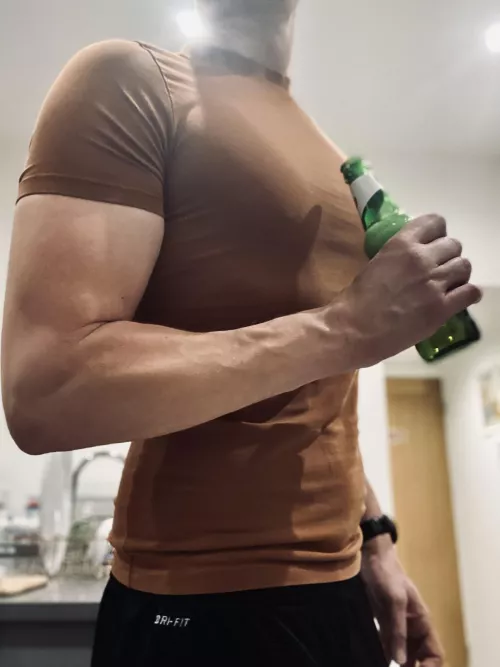Post workout beer⦠why not.. Post workout beer⦠why not..
