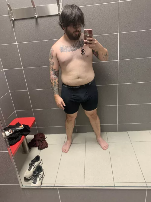 Post workout pic 🙂