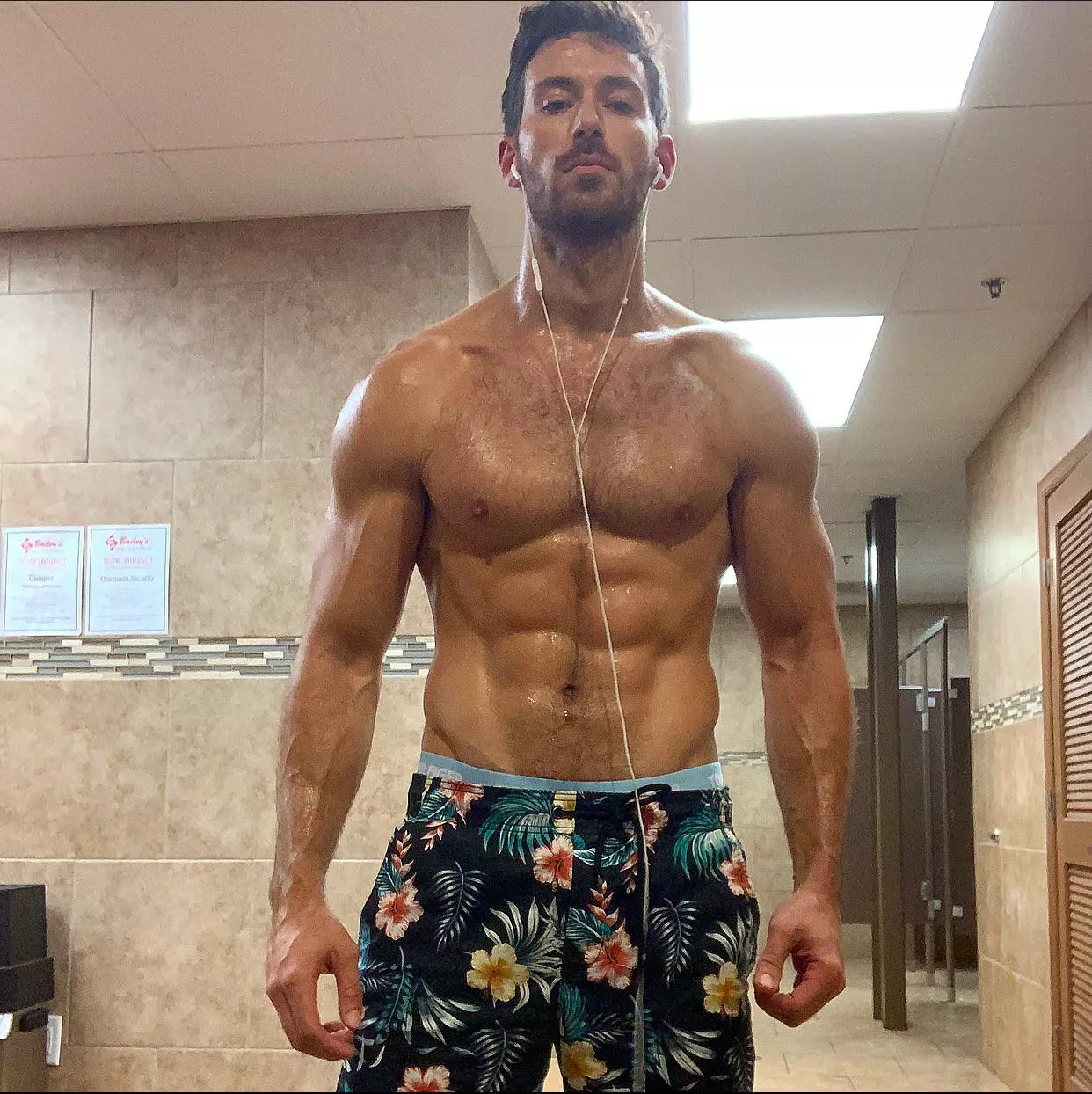 Post workout sweat Post workout sweat