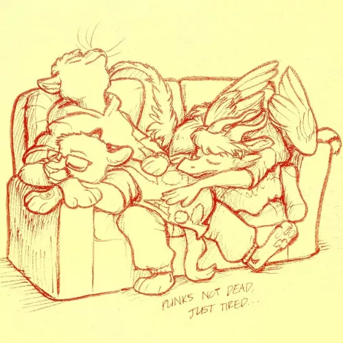 post-band practice nap time