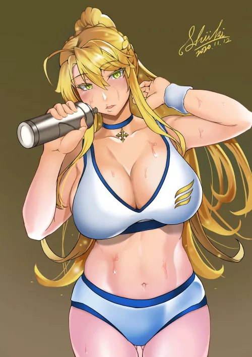 Post-Workout Artoria. Post-Workout Artoria.