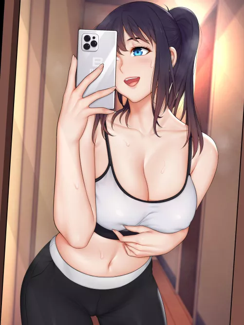 Post-Workout Selfie Post-Workout Selfie