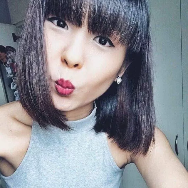 Pouty lips are meant for one thing