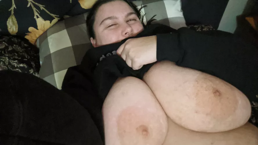 POV I flash you before you kiss me goodnight