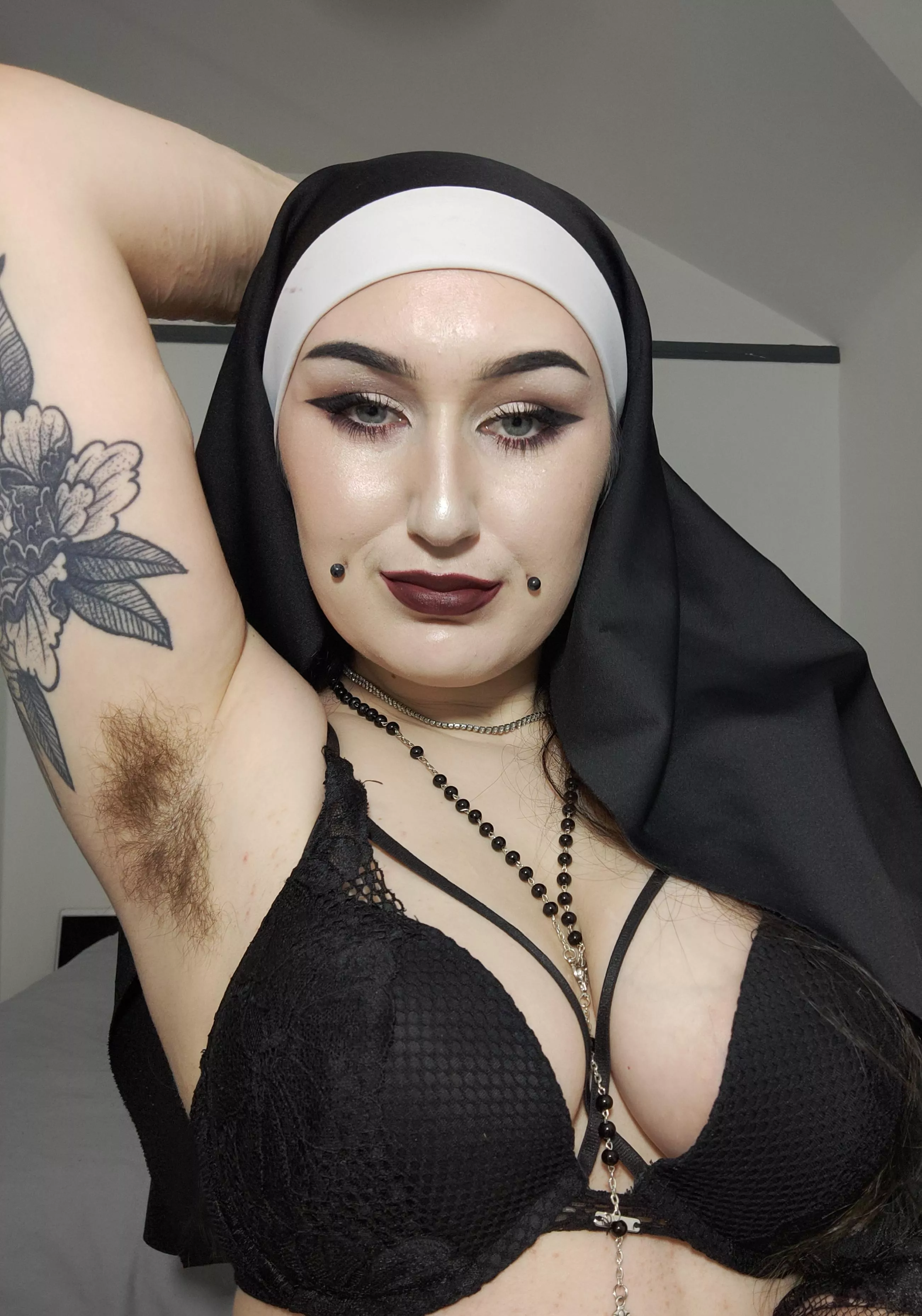 POV: Sadistic Nun tells you to get on your knees and repent for your sins. She knows that you've been having VERY DIRTY thoughts about her armpits. You beg for forgiveness, hoping she won't tell anyone your secret. The Nun smiles wickedly & lifts h POV: Sadistic Nun tells you to get on your knees and repent for your sins. She knows that you've been having VERY DIRTY thoughts about her armpits. You beg for forgiveness, hoping she won't tell anyone your secret. The Nun smiles wickedly & lifts h